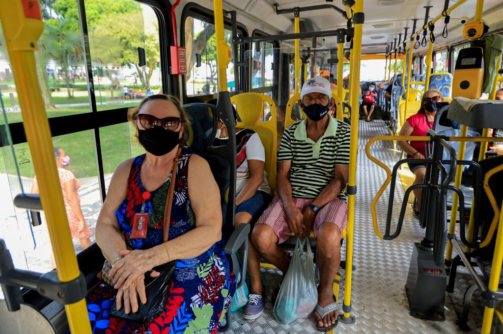 Em Belém, Prefeitura assegura gratuidade a cerca de 240 mil idosos no transporte coletivo. Foto: João Gomes