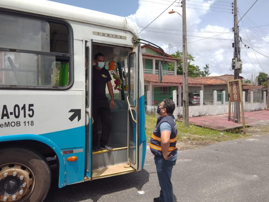 Os agentes de transporte intensificam a fiscalização do cumprimento dos horários da linha Mosqueiro/ São Brás.