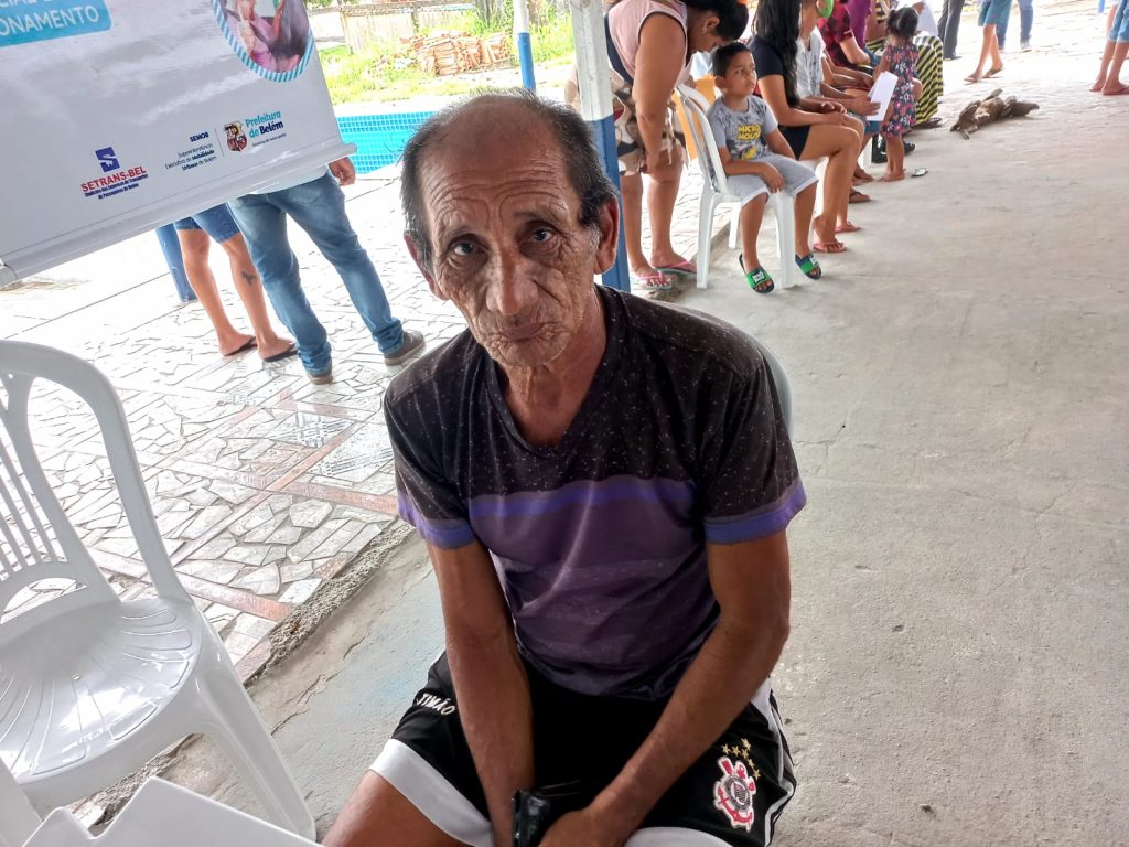 O aposentado Raimundo Cordeiro, 62 anos, alegou dificuldade de locomoção para ir até São Brás, por isso, aprovou a iniciativa.
