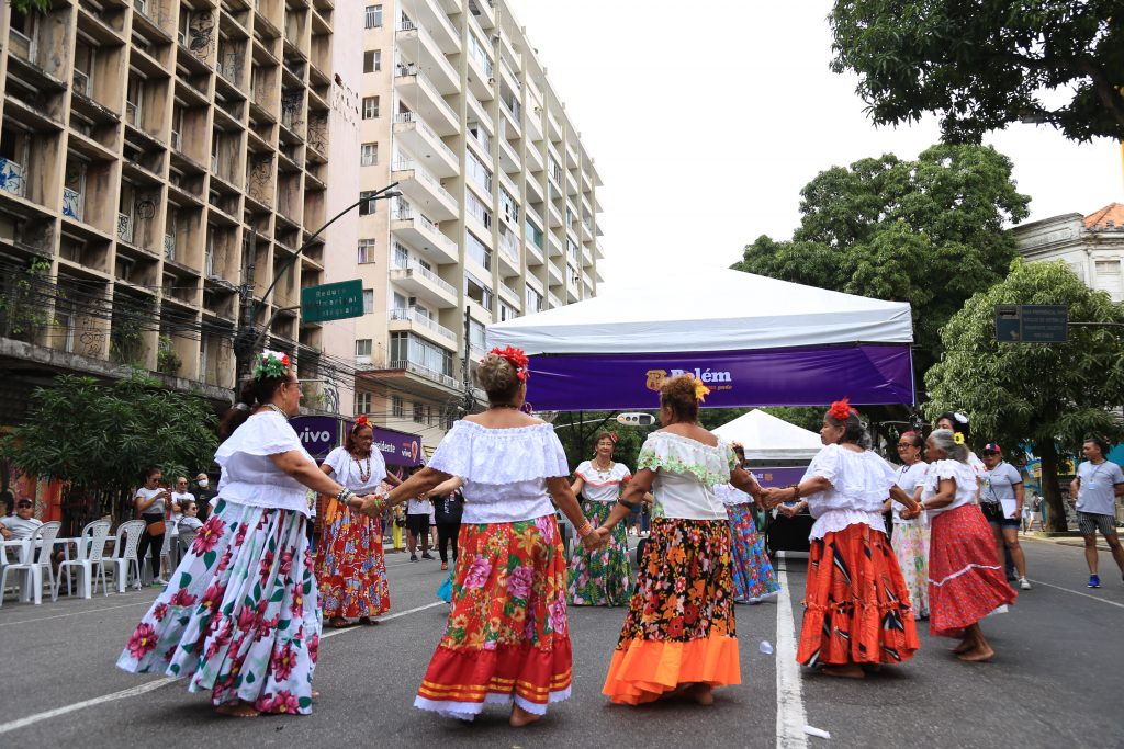 A dança marcou a primeira edição do projeto Avenida Cultural