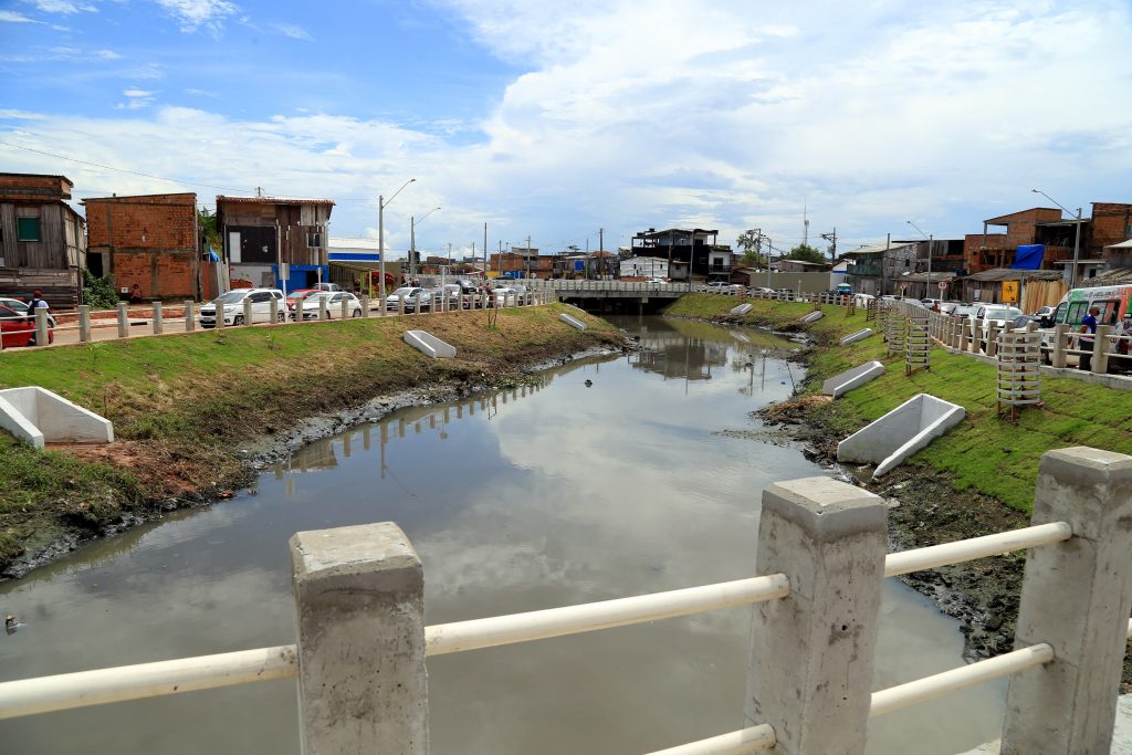 Obras da segunda etapa da macrodrenagem da bacia do Tucunduba estão em andamento e precisam de interdição de tráfego de veículos na área de terça-feira, 7 até a quinta, 9
