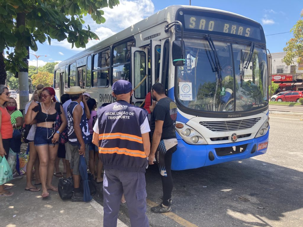 A Semob intensifica a fiscalização para o cumprimento dos horários de chegada e saída de ônibus em São Brás e na ilha de Mosqueiro