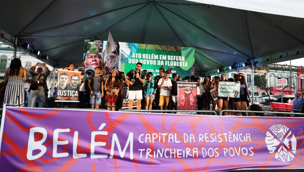 Em 30 de junho, a organização do X Fospa promoveu, com o apoio da Prefeitura de Belém, o ato "Belém em Defesa dos Povos e da Floresta", que serviu como preparatório do Fórum.