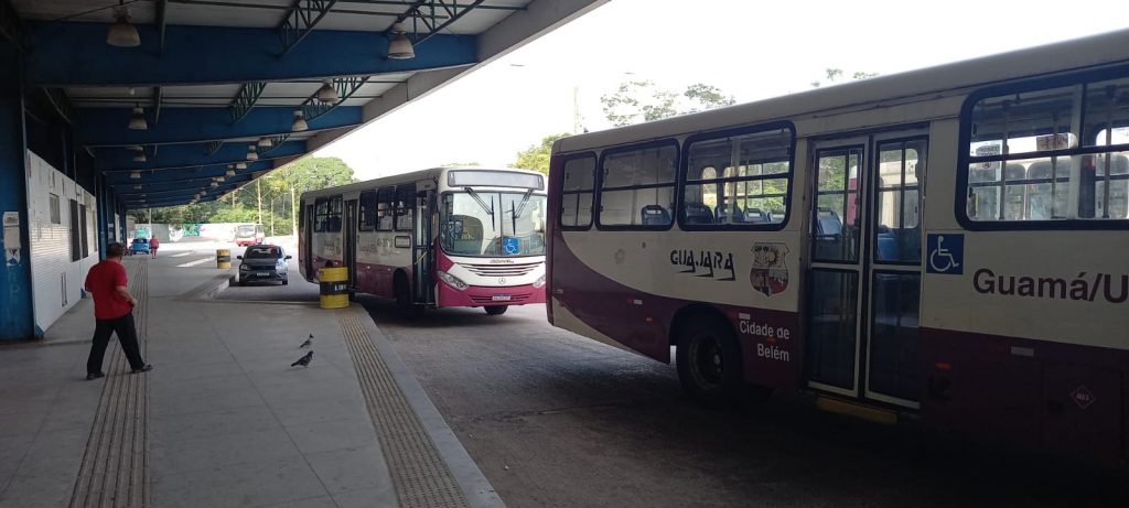 Força-tarefa fiscaliza o terminal de linha na Universidade Federal do Pará (UFPA)