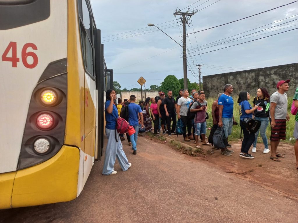 A demanda de passageiros aumentou em mais de 50% nas linhas circulares internas de Outeiro que trafegam pela ponte e na linha Ponte/ Maracacuera.