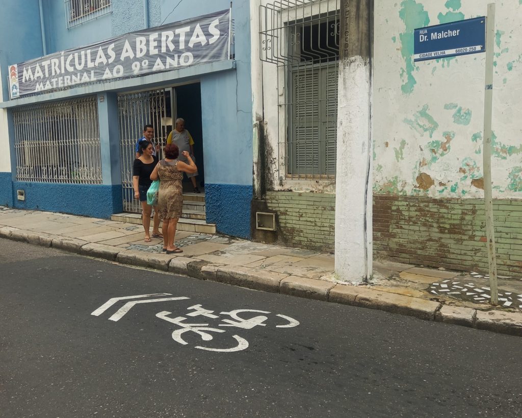 A ação foi realizada nas ruas Dr. Malcher e Dr. Rodrigues dos Santos.