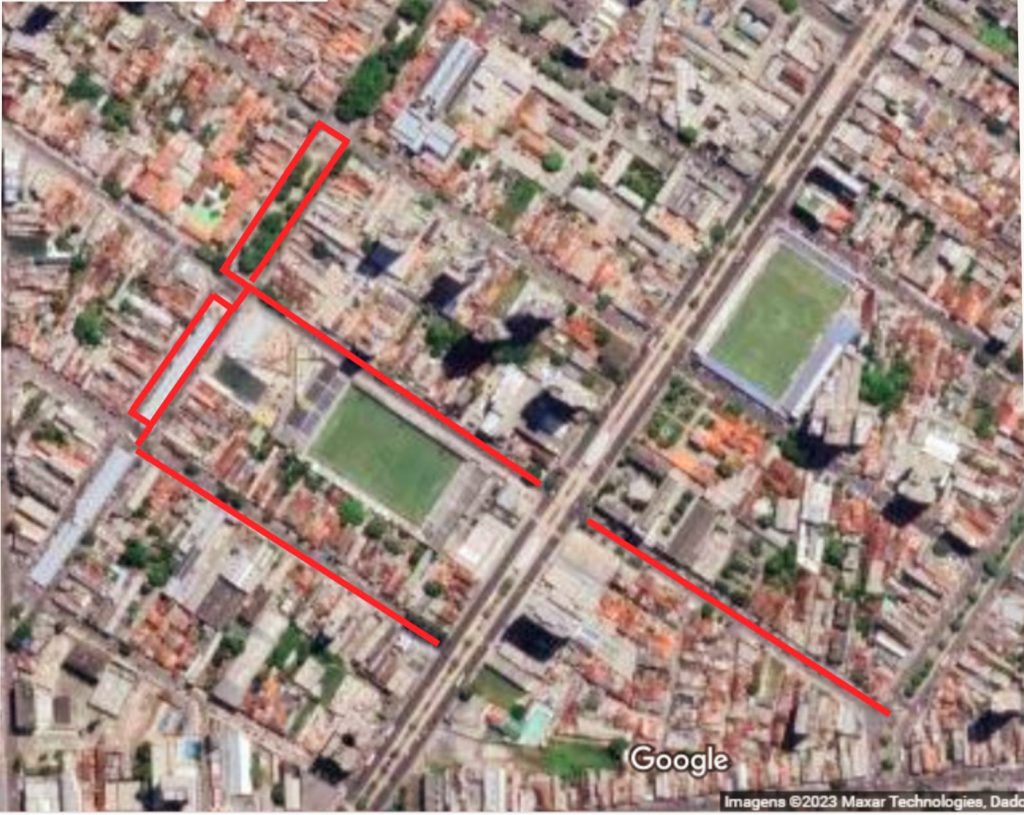 A operação conjunta vai abranger as ruas em todo o entorno do estádio Evandro