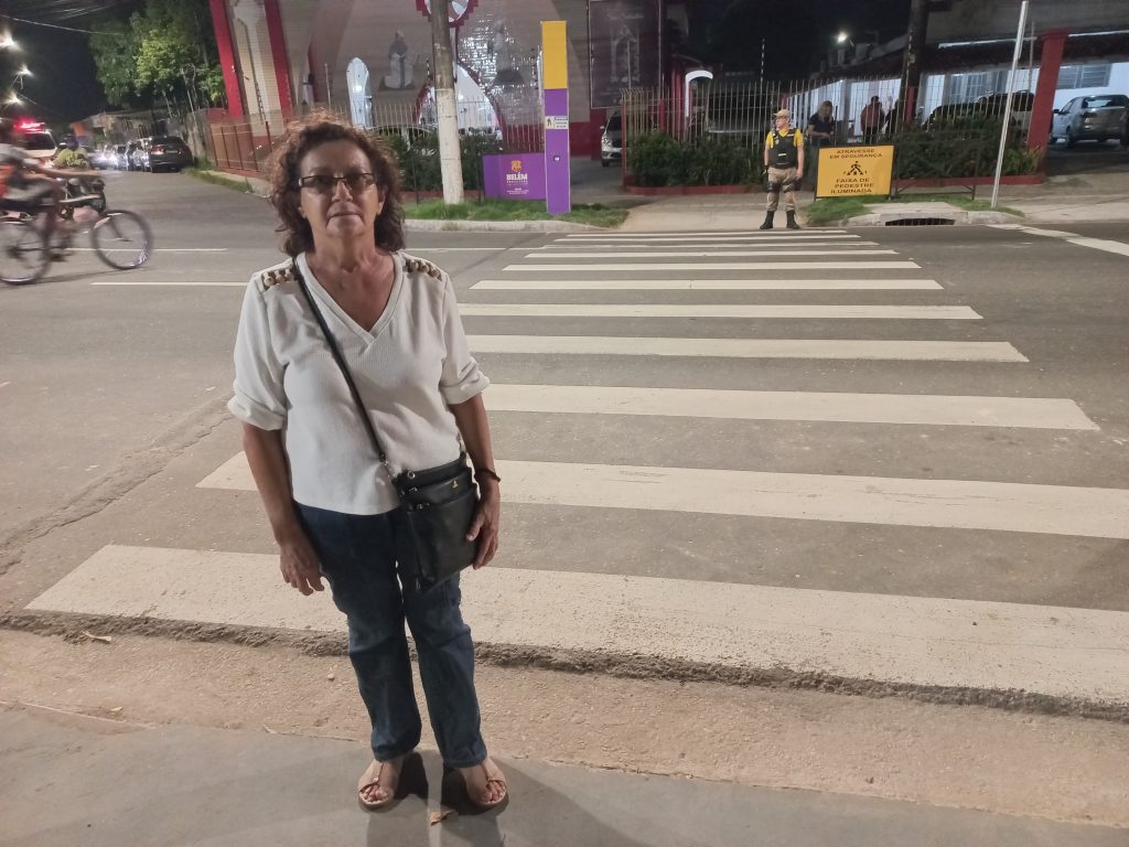 Marina Soares, moradora há 50 anos no bairro, disse que a população ganhou maior mobilidade e segurança com a nova sinalização