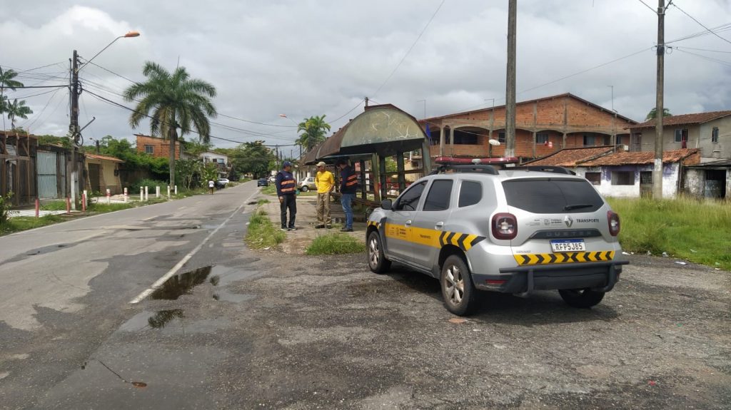 Agentes de transporte fiscalizarão horários de ônibus no Terminal Maracajá, em Mosqueiro.