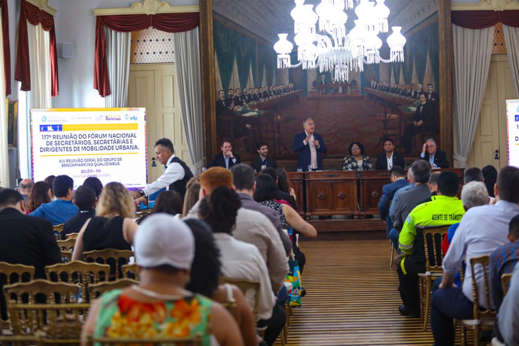 Durante três dias do Fórum Nacional de Secretários, Secretárias e Dirigentes de Mobilidade Urbana são tratadas em Belém propostas para a melhoria da mobilidade urbana no país