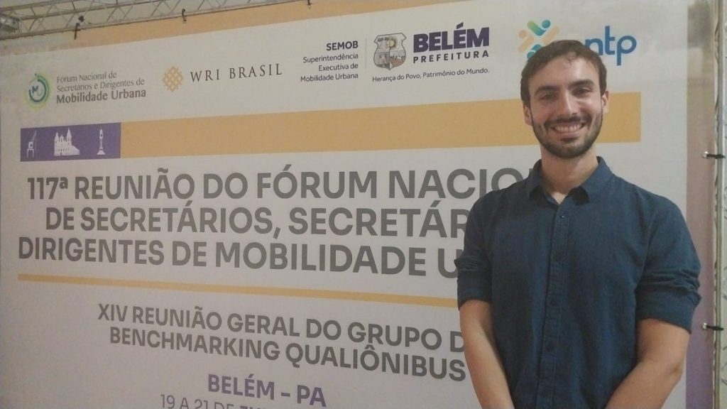 Guillermo Petzhold, Coordenador de Transportes do WRI Brasil, diz que o objetivo é trocar experiências sobre a qualificação do transporte coletivo com foco nas pessoas.